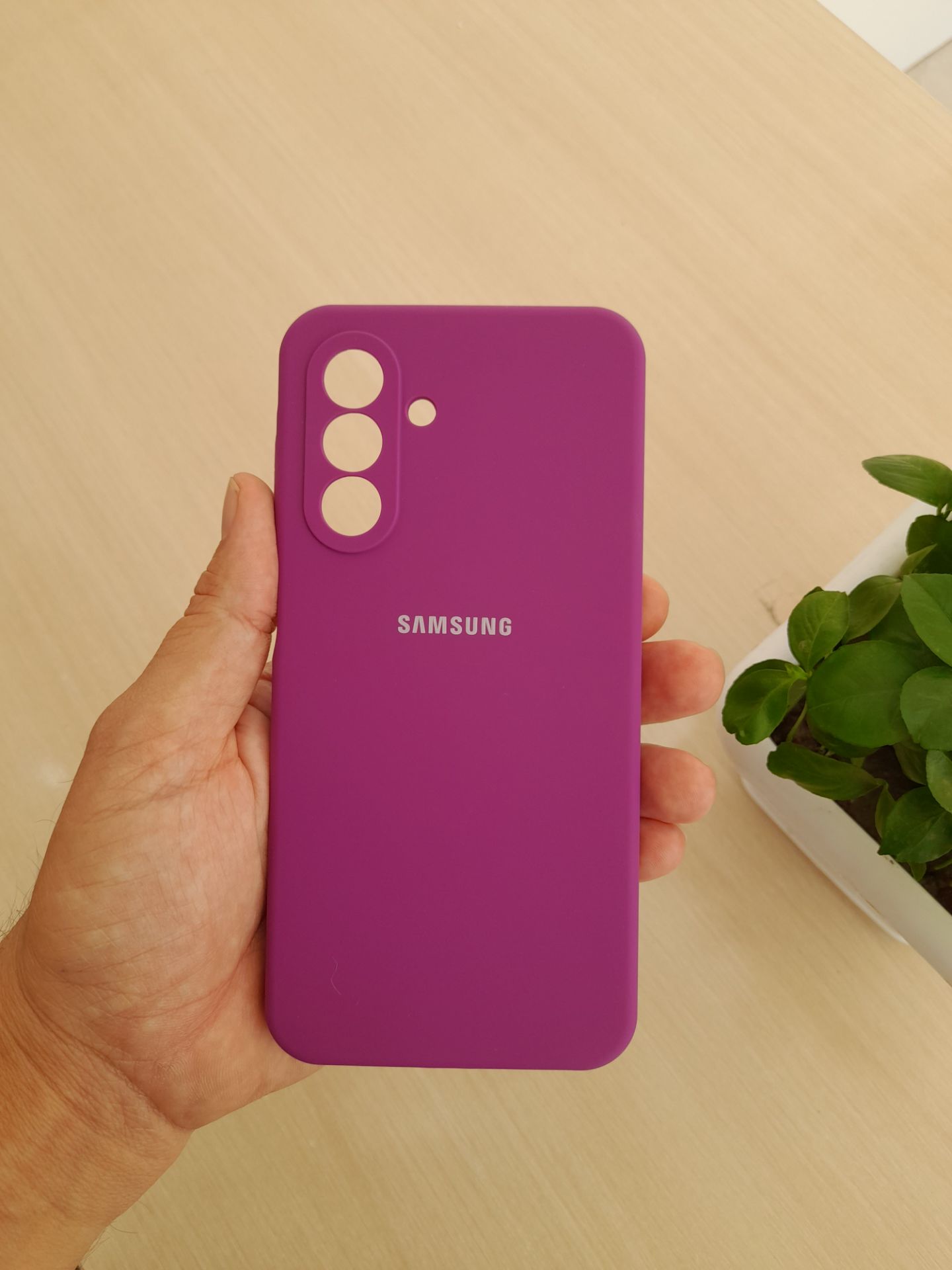 قاب سیلیکونی اورجینال پاک کنی سامسونگ Galaxy A17 4G