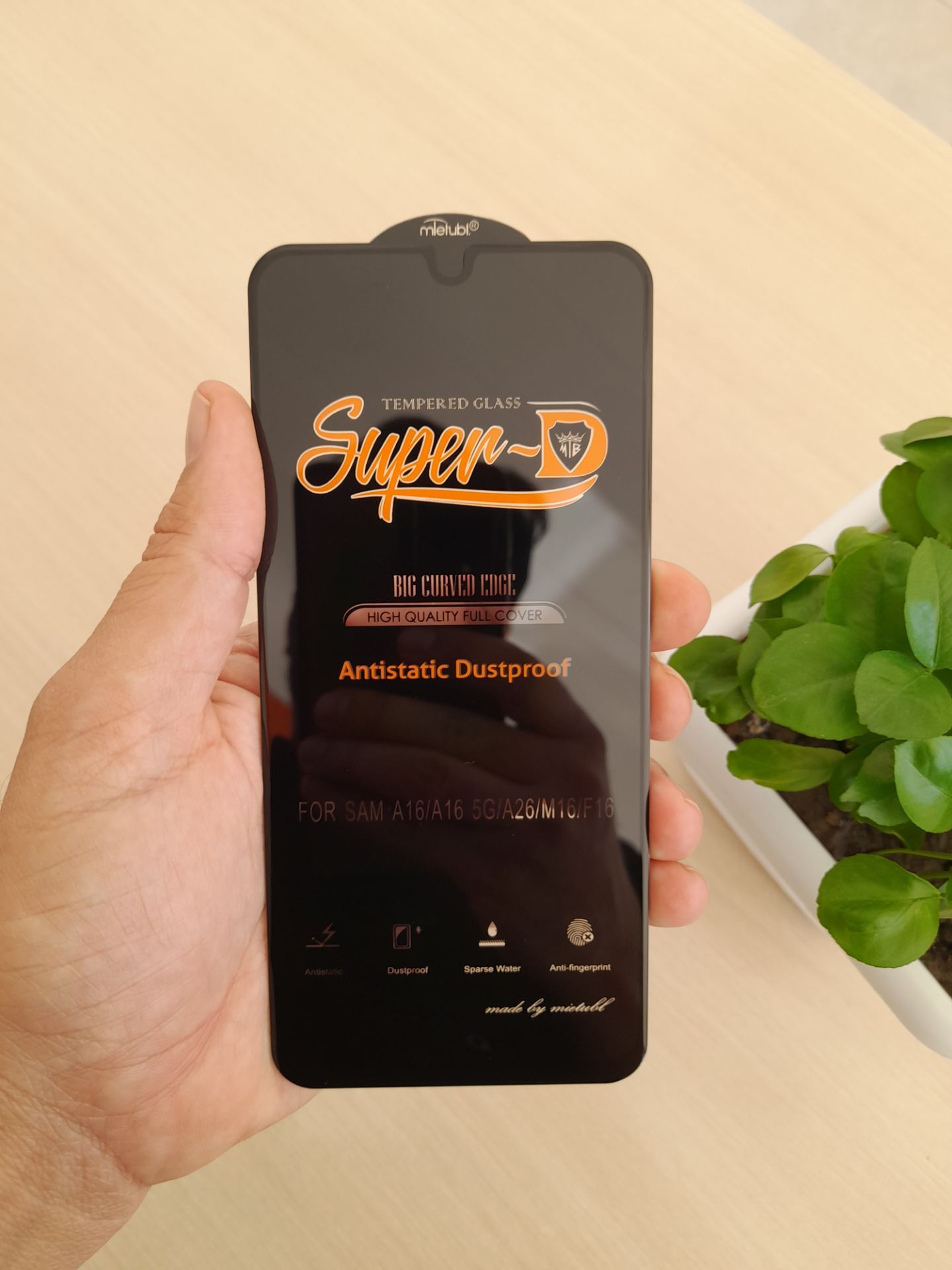 گلس شیشه‌ای سوپردی میتوبل سامسونگ  Galaxy A17 ۴G آنتی استاتیک