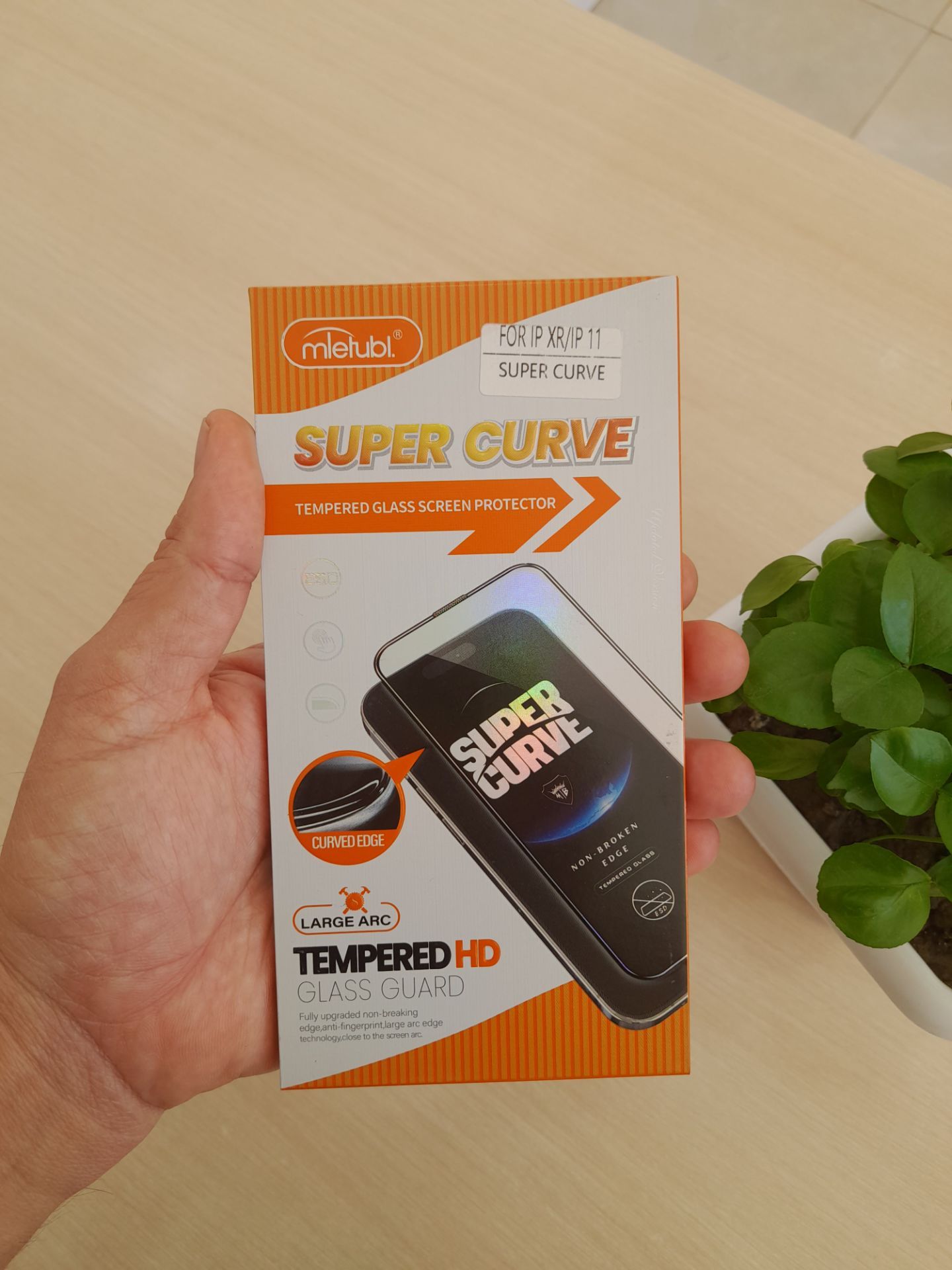 گلس شیشه ای Super Curve میتوبل iphone 11 / XR آنتی استاتیک