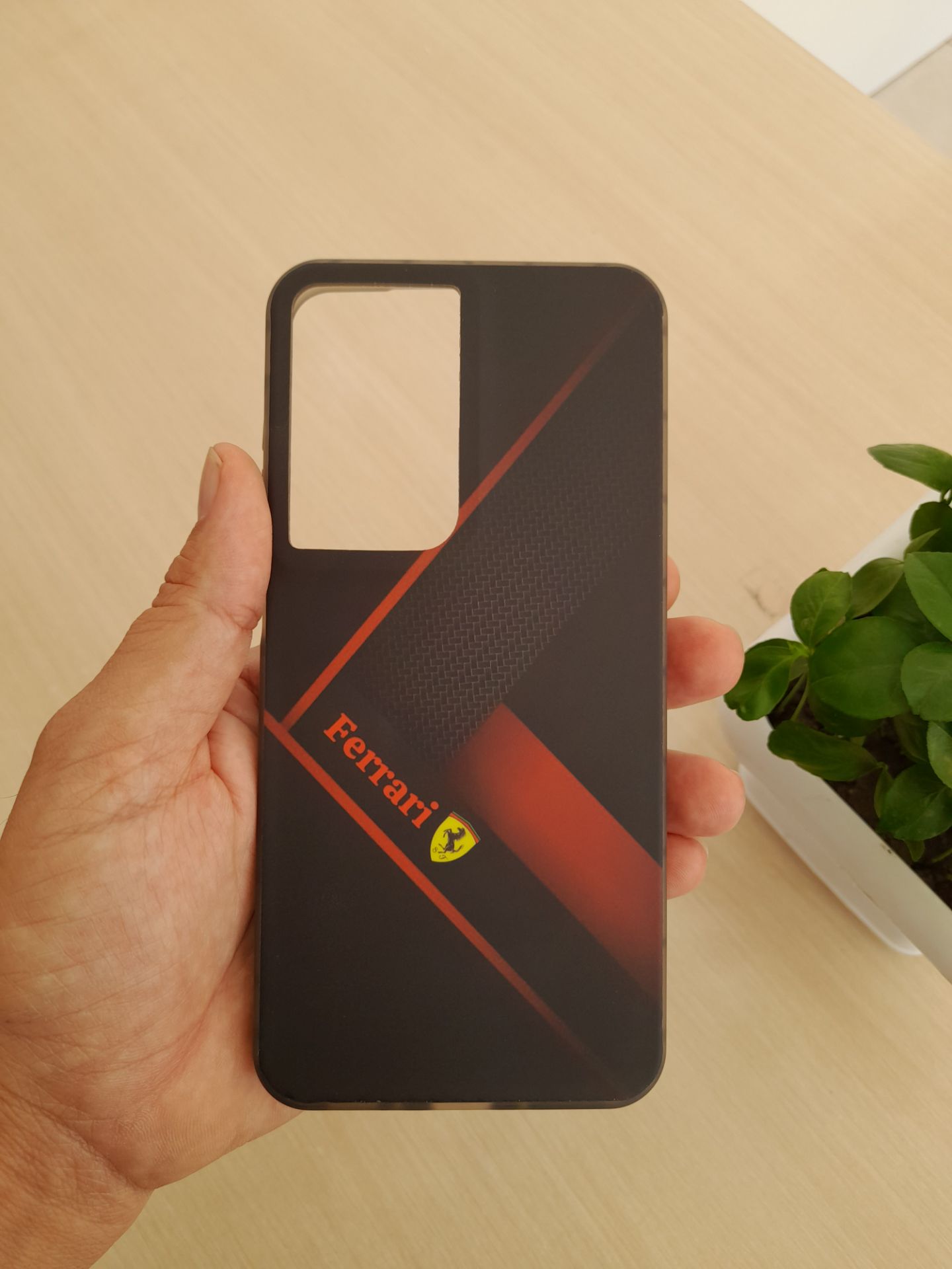قاب طرح Ferrari پشت مات سامسونگ Galaxy A17 4G