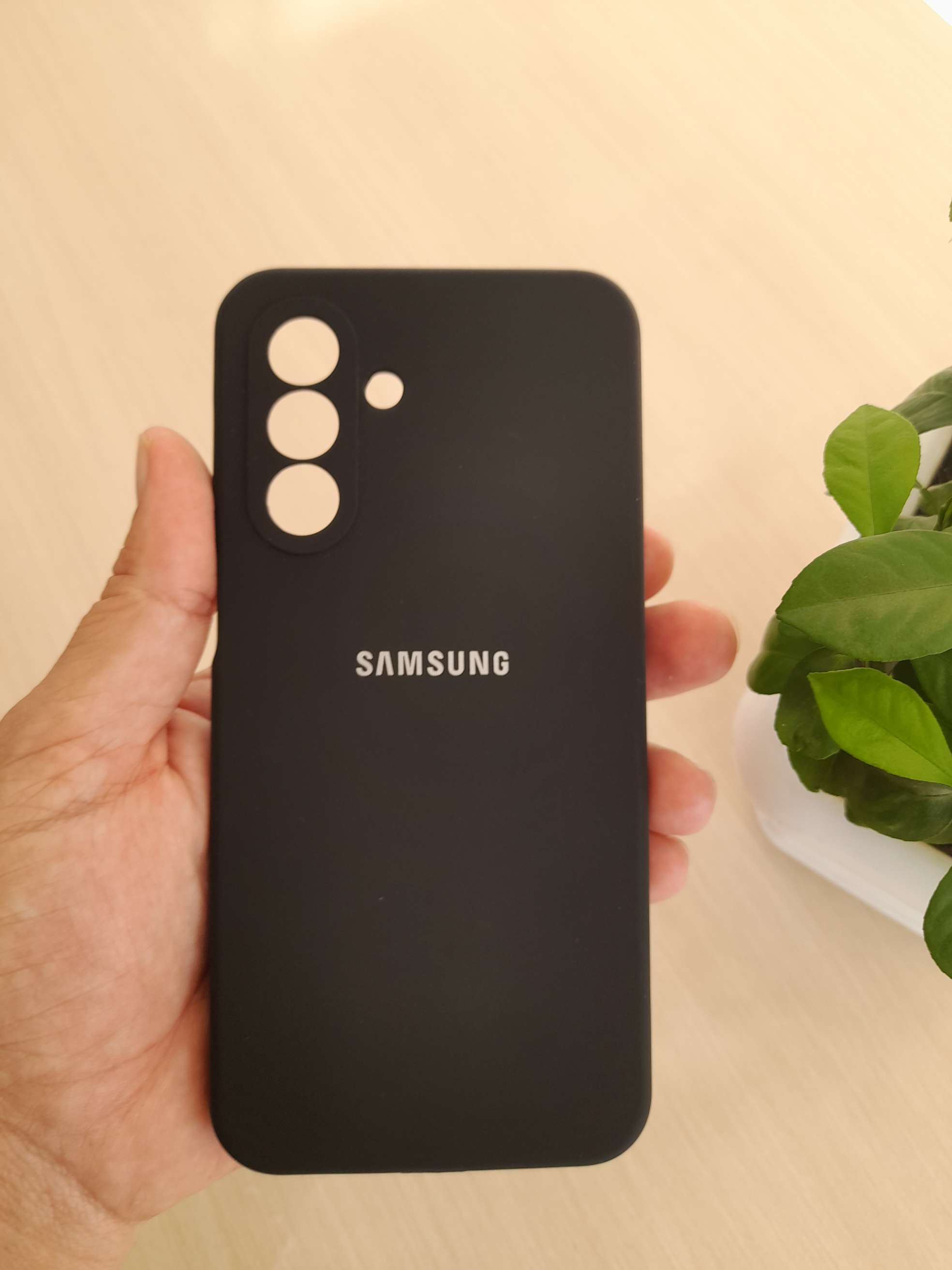 قاب سیلیکونی اورجینال پاک کنی سامسونگ Galaxy A17 4G