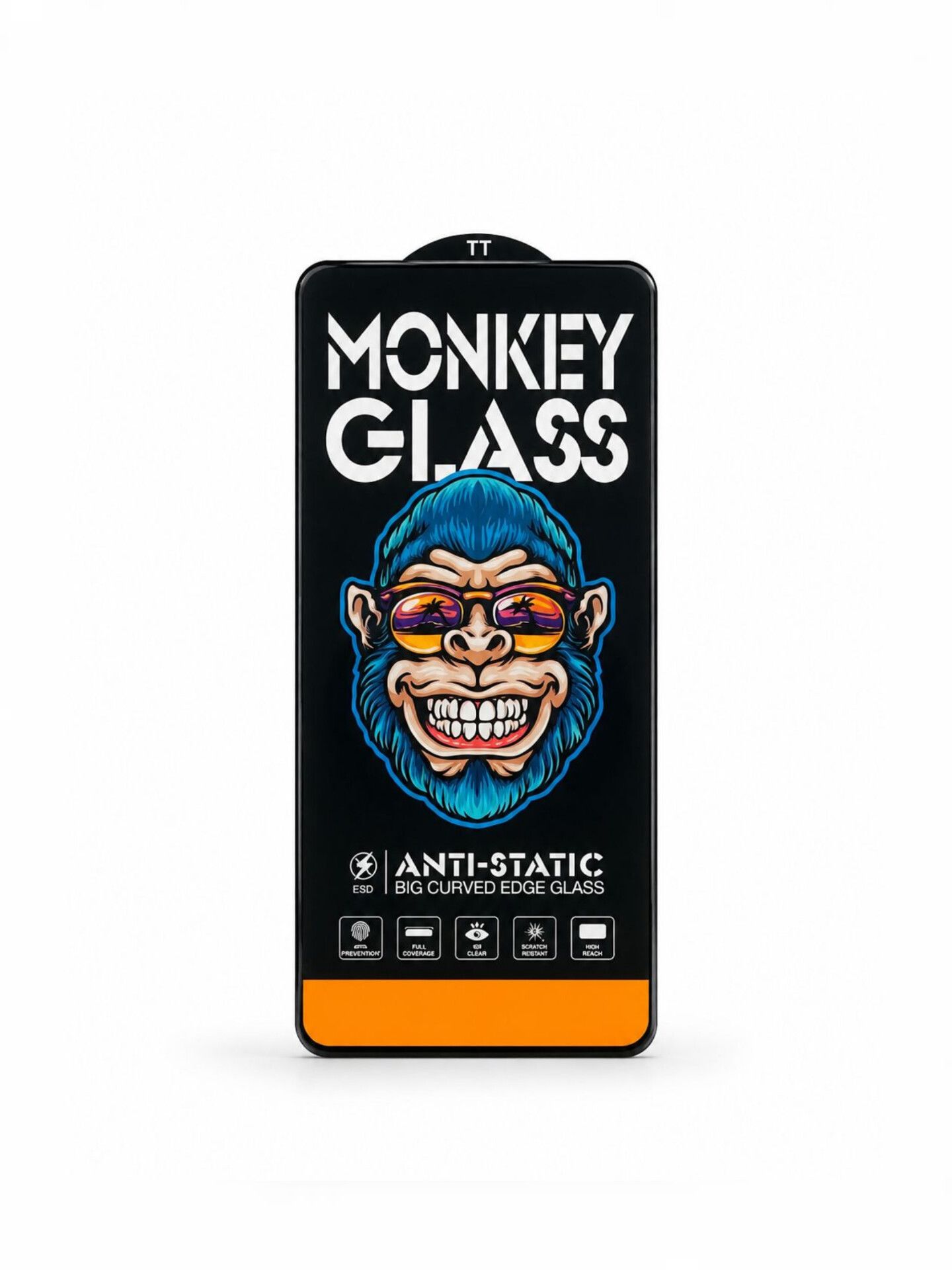 گلس شیشه ای اورجینال مانکی مناسب برای گوشی موبایل شیائومی Redmi Note 13 4G آنتی استاتیک