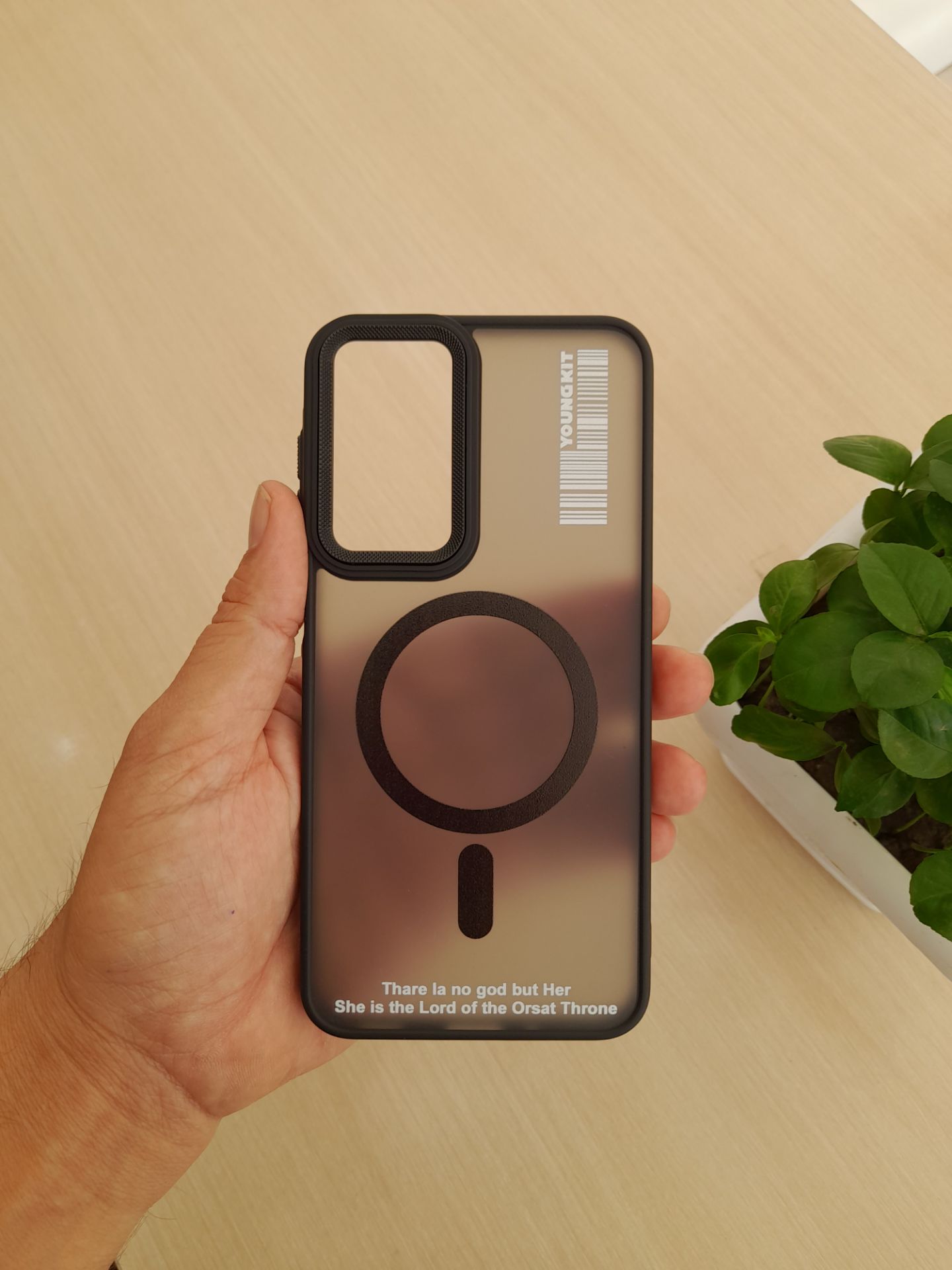 قاب پشت مات طرح مگ سامسونگ  Galaxy A17 4G