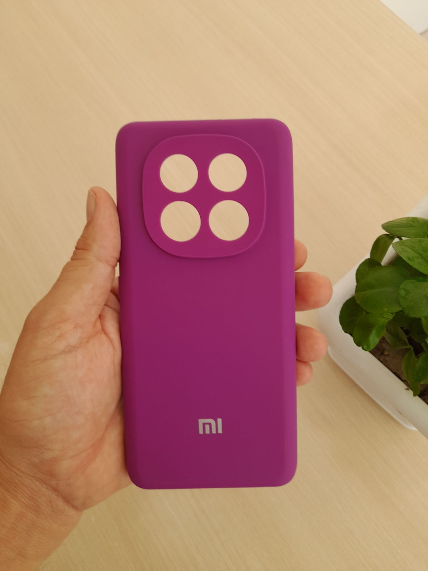 قاب سیلیکونی اورجینال پاک کنی شیائومی Redmi Note 14pro 4G