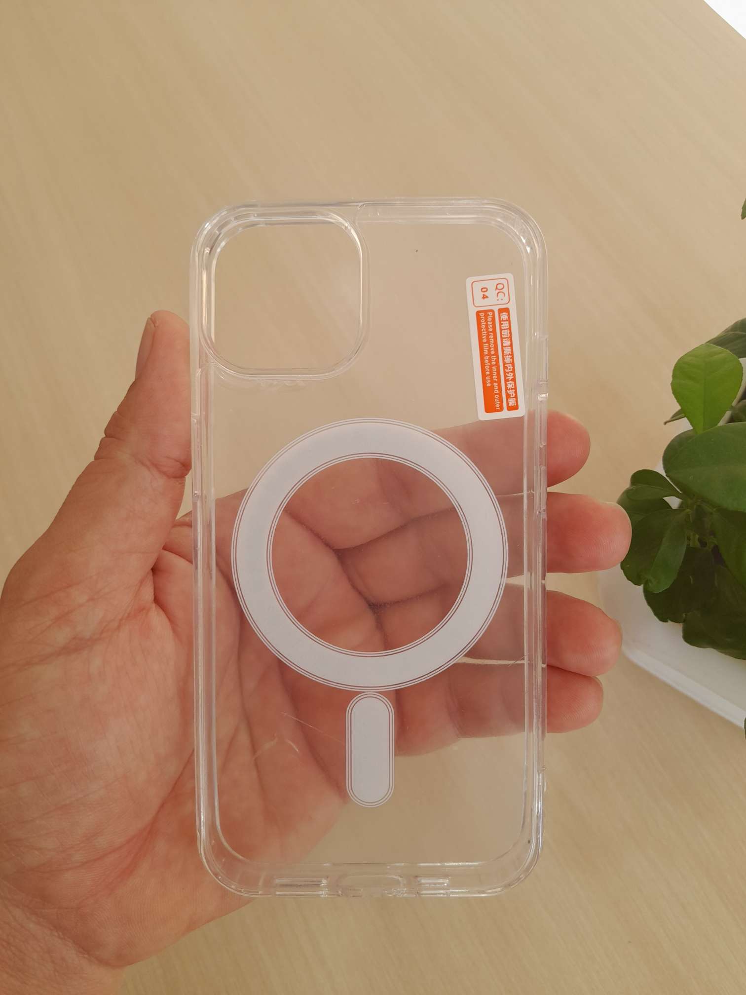 قاب شفاف طرح Magsafe مناسب برای گوشی موبایل اپل iphone 13