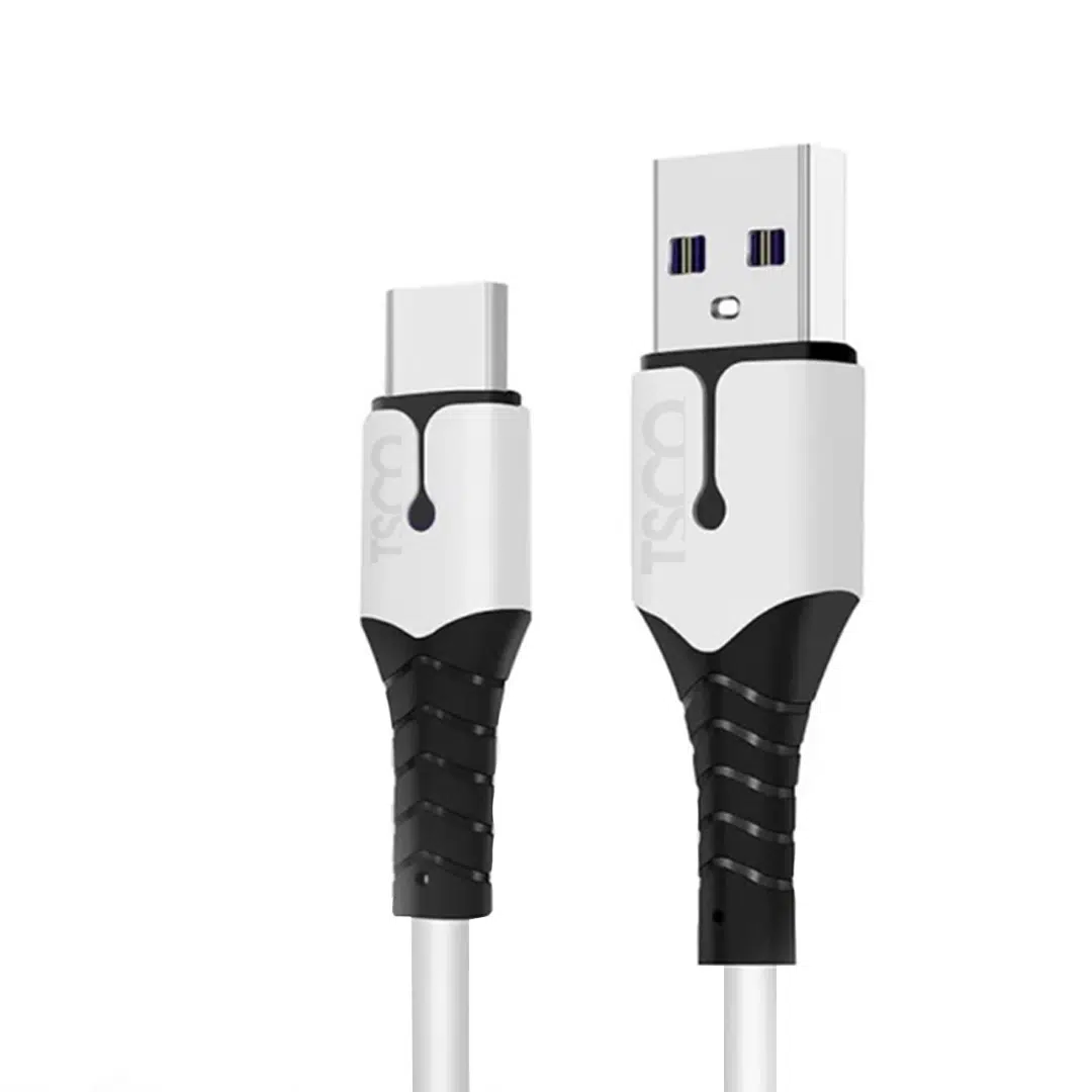 کابل شارژ USB به Type-C تسکو مدل TCC 401 طول یک متر