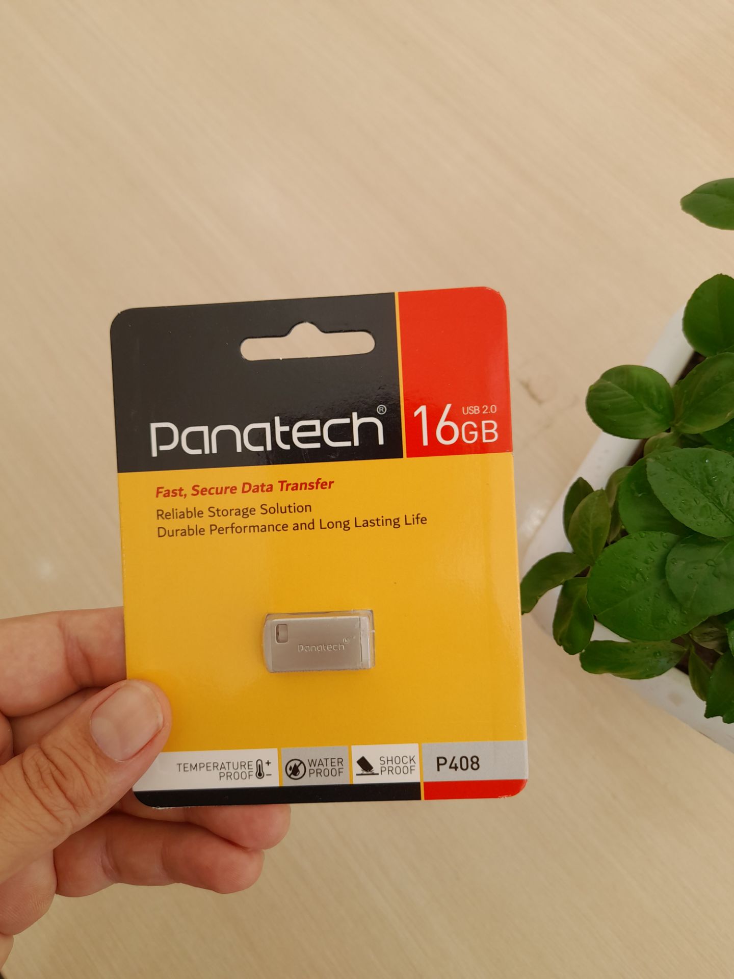 فلش مموری پاناتک P408 ظرفیت ۱۶ گیگابایت USB2.0