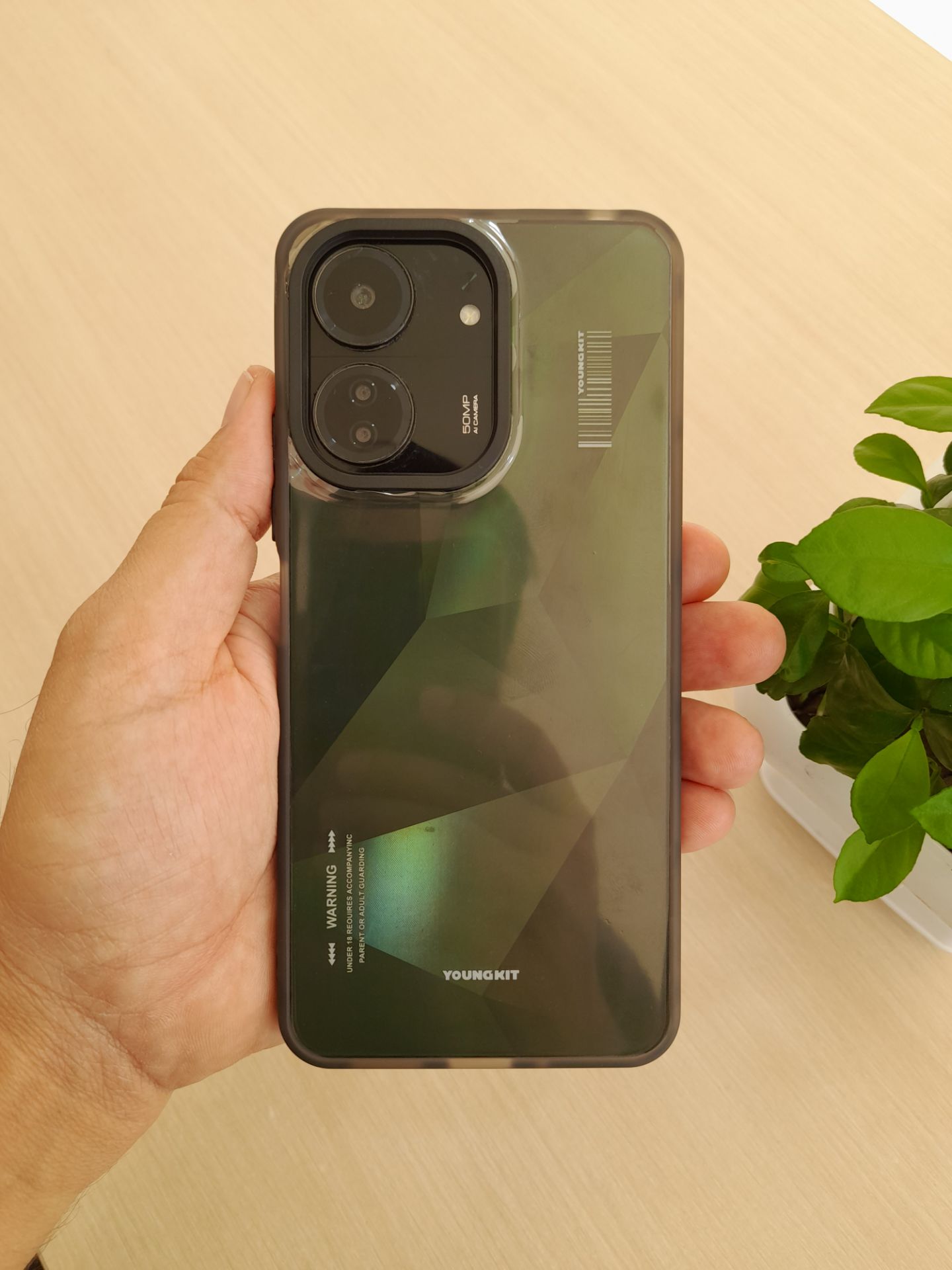 قاب رزین طرح سه بعدی شیائومی  Redmi 13C / Poco C65