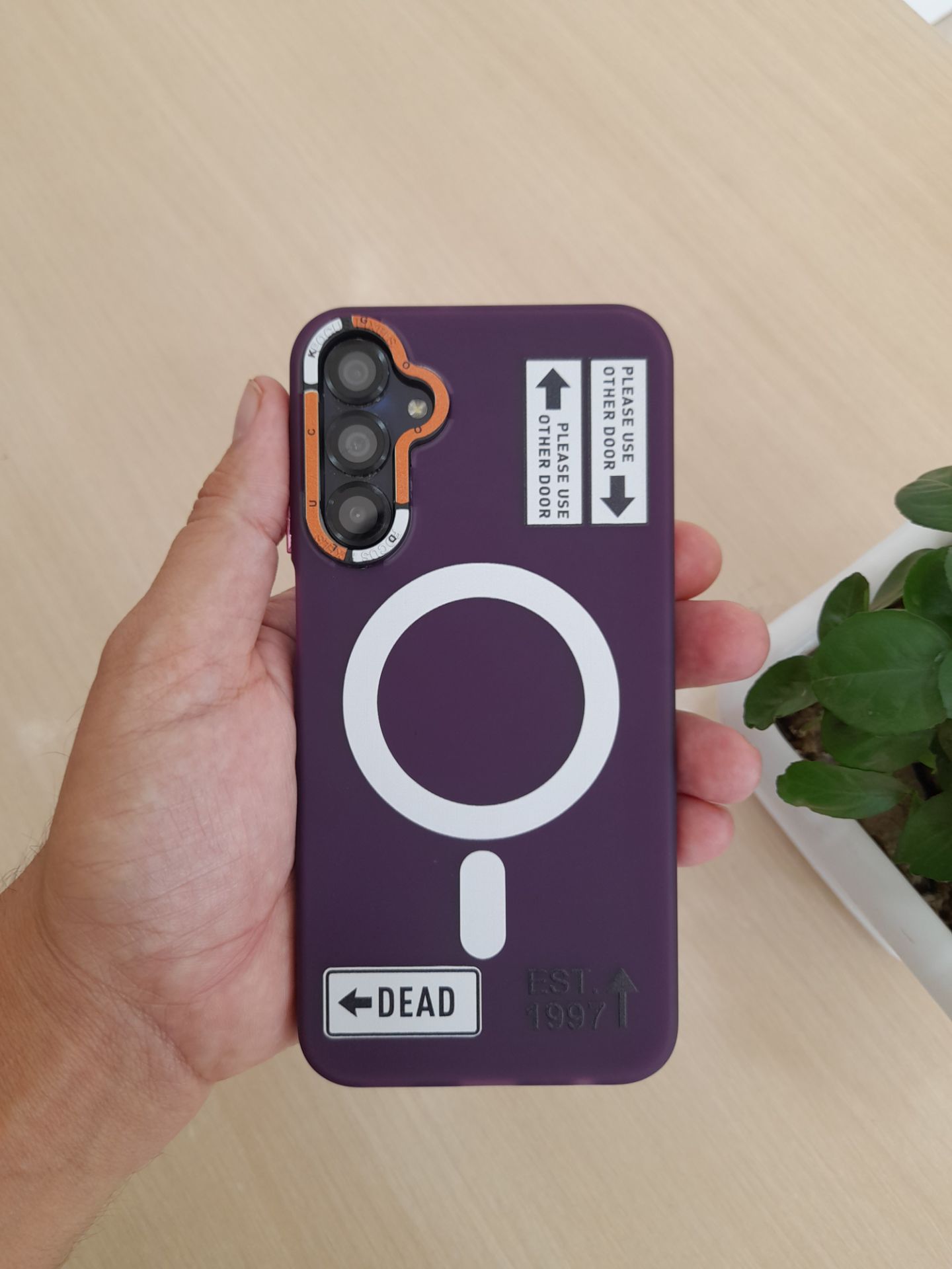 قاب طرح مگ سیف سامسونگ Galaxy A15 4G